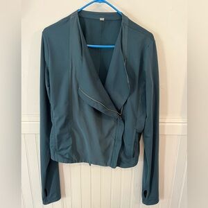 Teal jacket